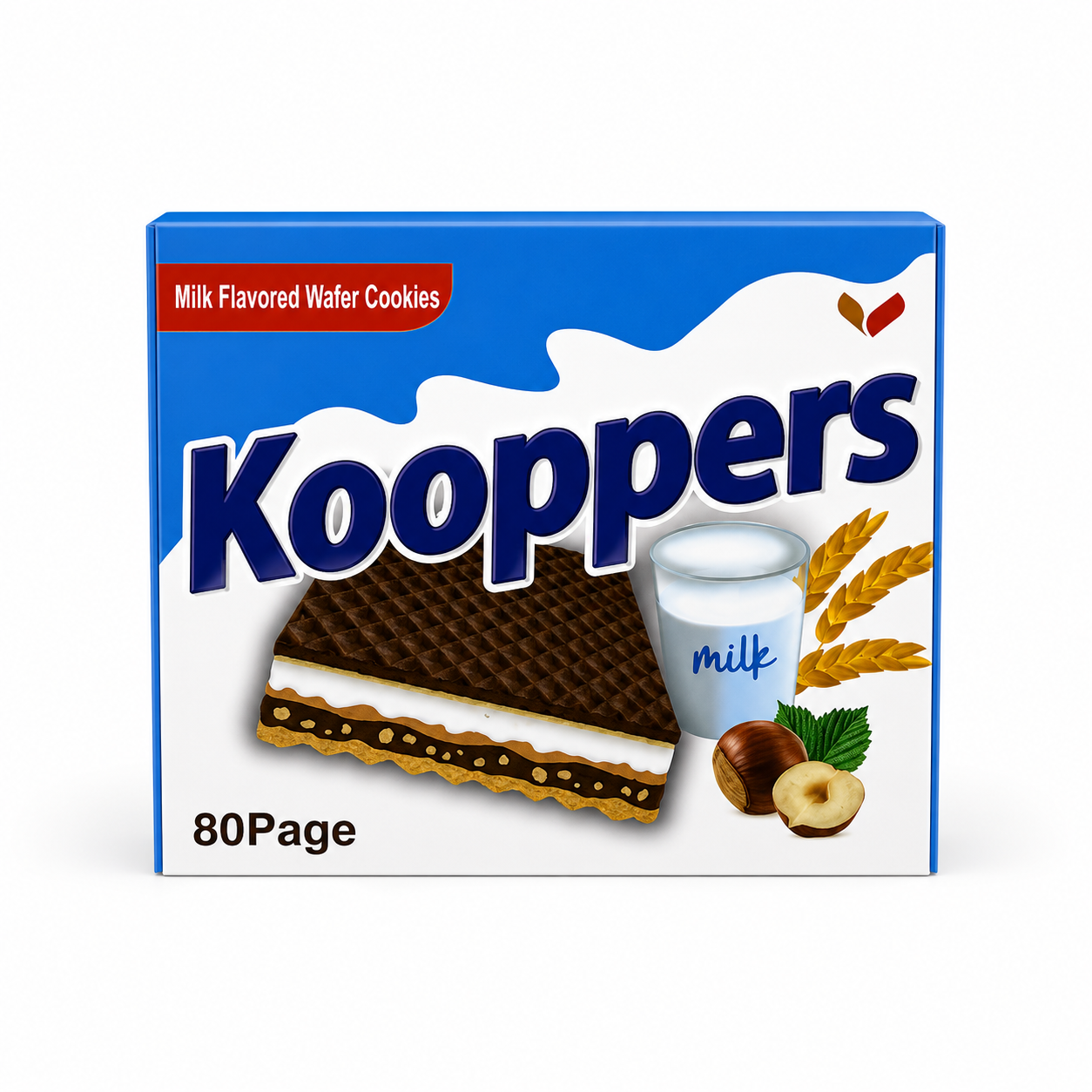 Kooppers Wafer Notebook 🍫— Scented Edition ✨