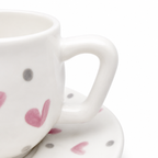 Mini Shein Edition Coffee Cup & Saucer ☕🎀