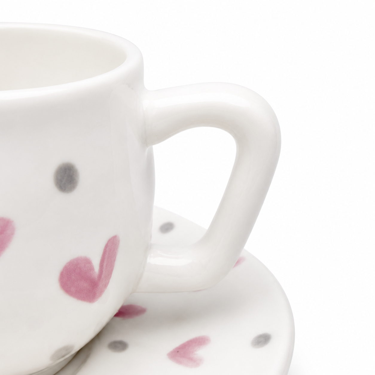 Mini Shein Edition Coffee Cup & Saucer ☕🎀