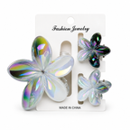 Aurora Flower Claw Clip – Available in Different Colors ✨🌸