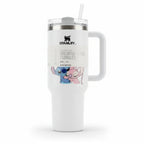 Stitch & Angel Stanley Mug – Love Edition 💙💖✨