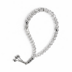 Givana Classic Prayer Beads (Subha) with wooden and gemstone beads, traditional prayer accessory for meditation and spiritual practice