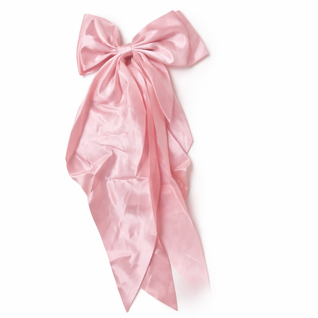 Givana bow hair clip featuring a delicate fabric design in a vibrant color, perfect for adding charm to hairstyles.