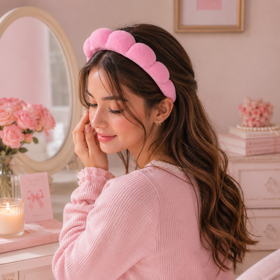 Puffy Spa Skincare Headband