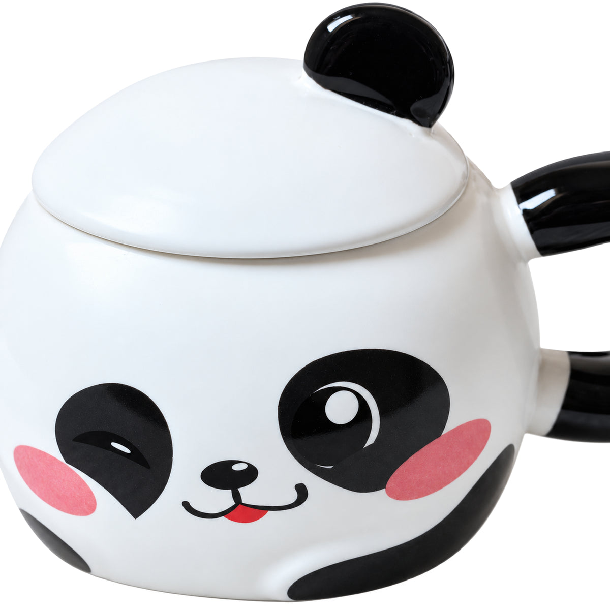 Cute Panda Mug with Lid