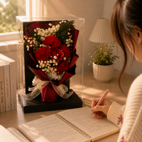Crimson Romance Luxury Bloom Box 🌹🖤
