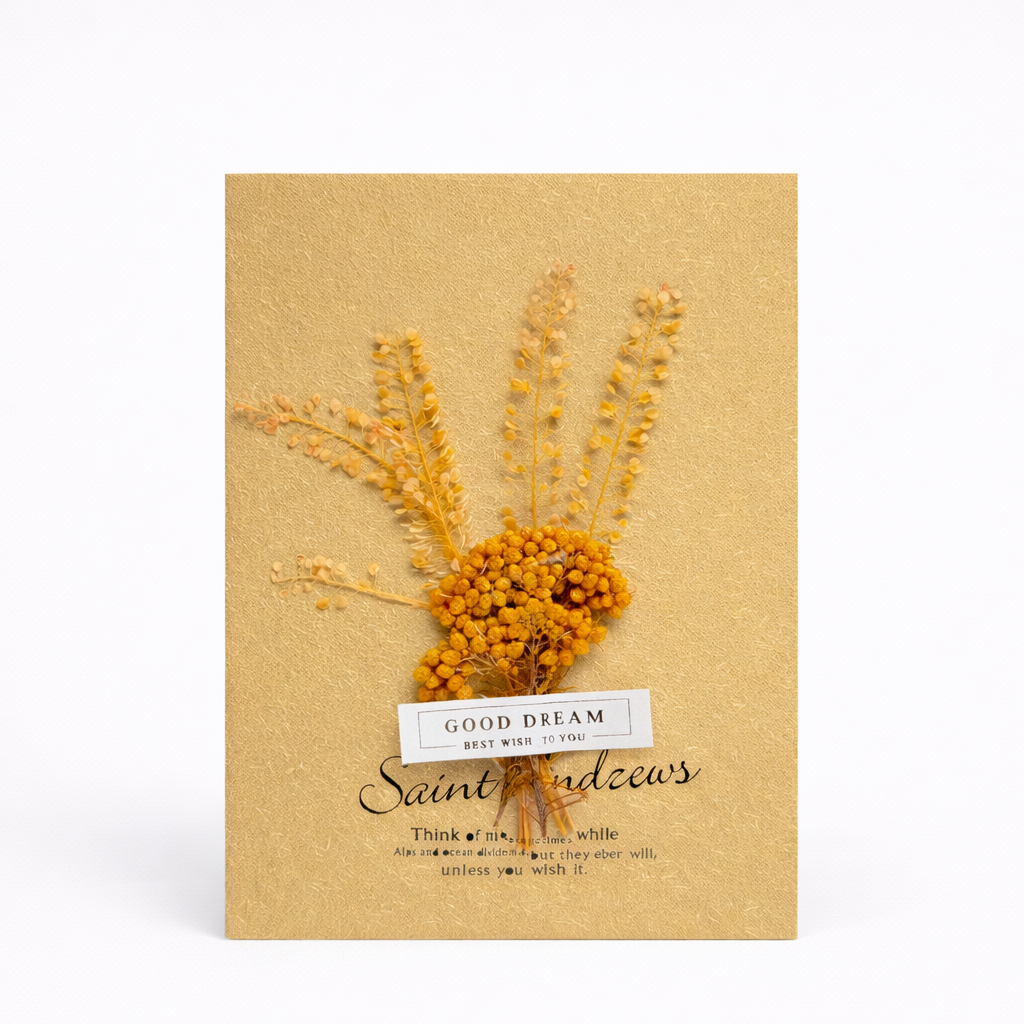 Golden Dream Greeting Card ☀️