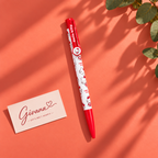 Hello Kitty Red & White Pen