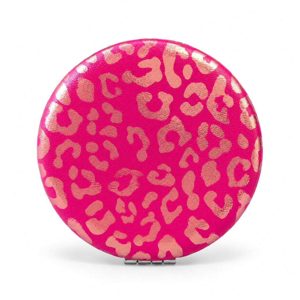 Leopard Print Pocket Mirror – Available in 3 Colors