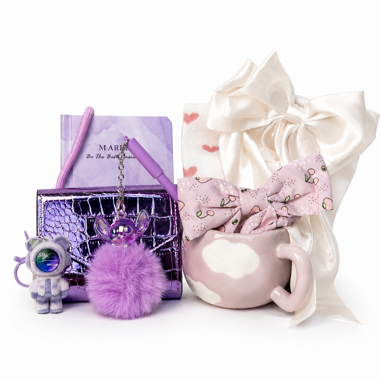 “ purple Lovers – The 8 Surprises Gift Box”
More than a gift… 8 moments of happiness 💜✨