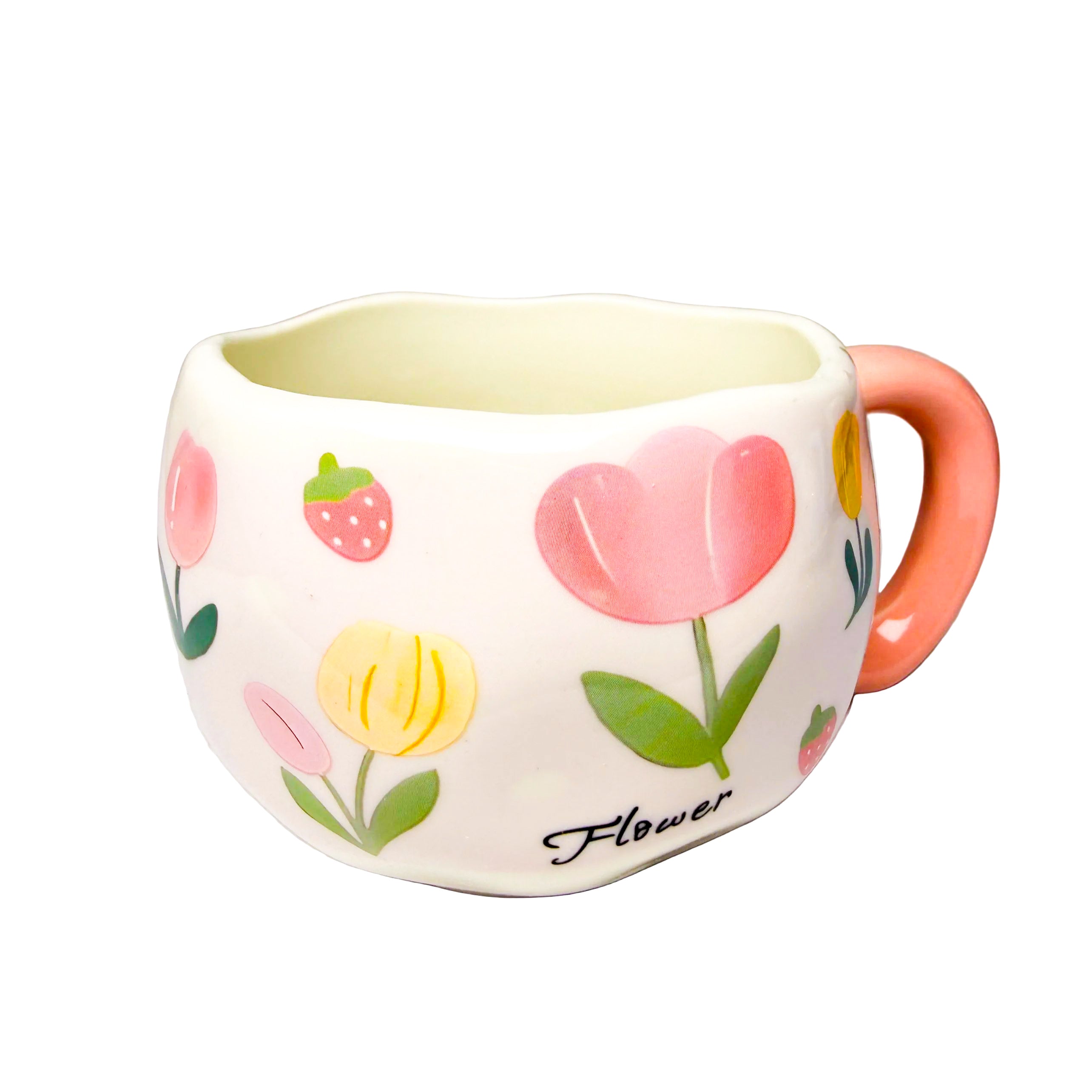 Givana mug featuring a sleek design with a comfortable handle and vibrant colors, perfect for hot beverages.