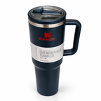 Givana Stanley Navy Elite No-Spill Tumbler mug with leakproof lid, navy blue color, made of durable, premium quality materials