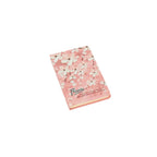 A6 floral notebook by 2BE featuring a vibrant floral design on the cover, ideal for notes and sketches.