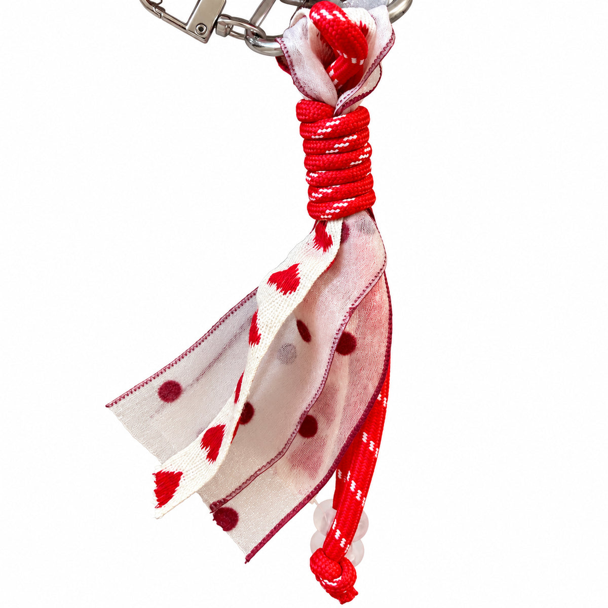Sweetheart Cherry Plush Bag Charm & Keychain