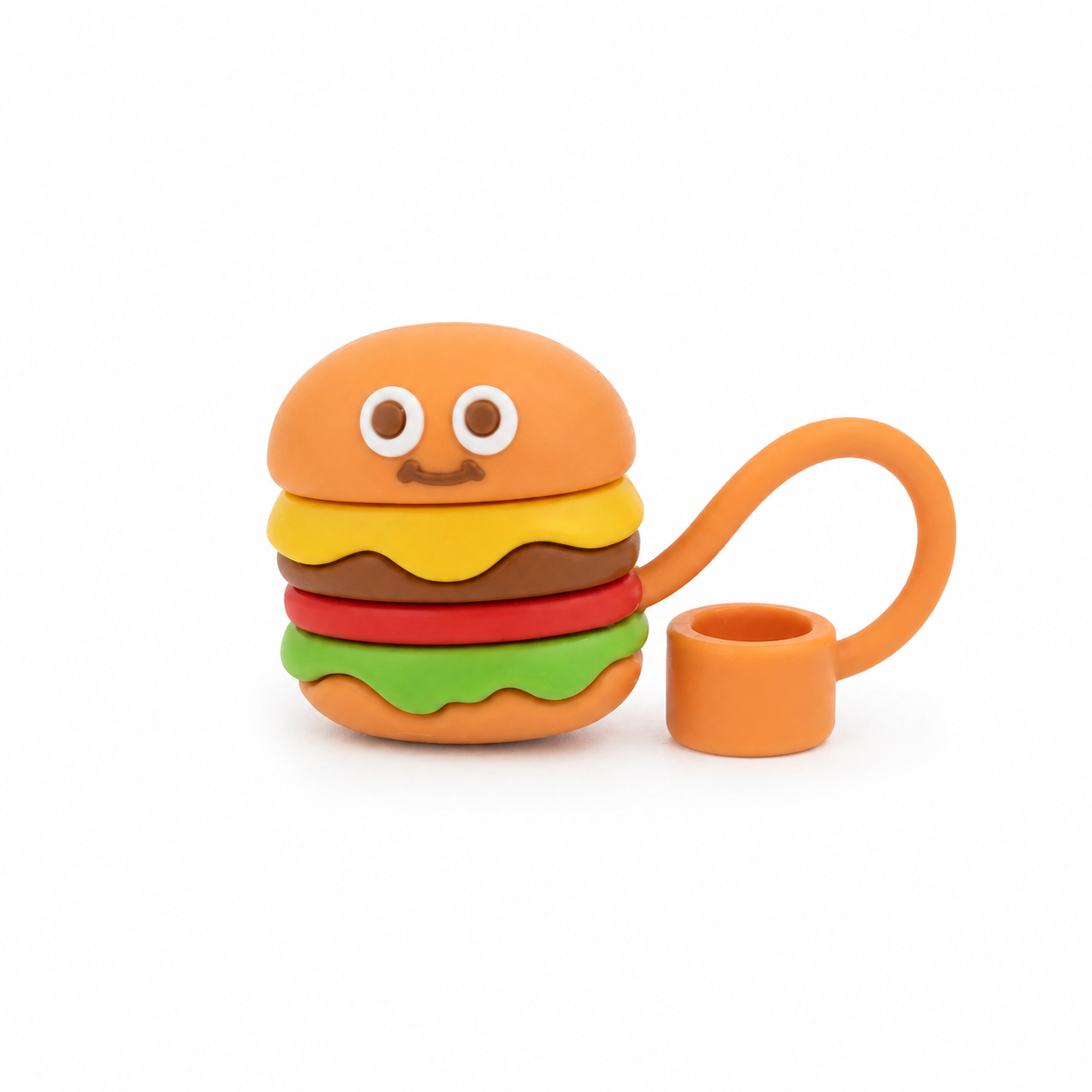 Cute Burger Straw Topper 🍔Stanley Mug Accessory —✨ Aesthetic Edition ✨