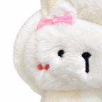 Bunny Moving Ears Plush Earmuffs – 4 Colors