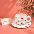 كوب وطبق شي إن🍒 - ✨ مجموعة تصميمات متعددة ✨
