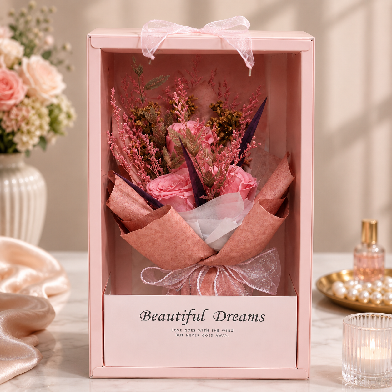 Blush Pink Luxury Bloom Box🌷