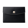 Givana professional leather executive organizer notebook with multiple compartments and a sleek design for business use