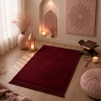 Dark red classic prayer mat ❤️