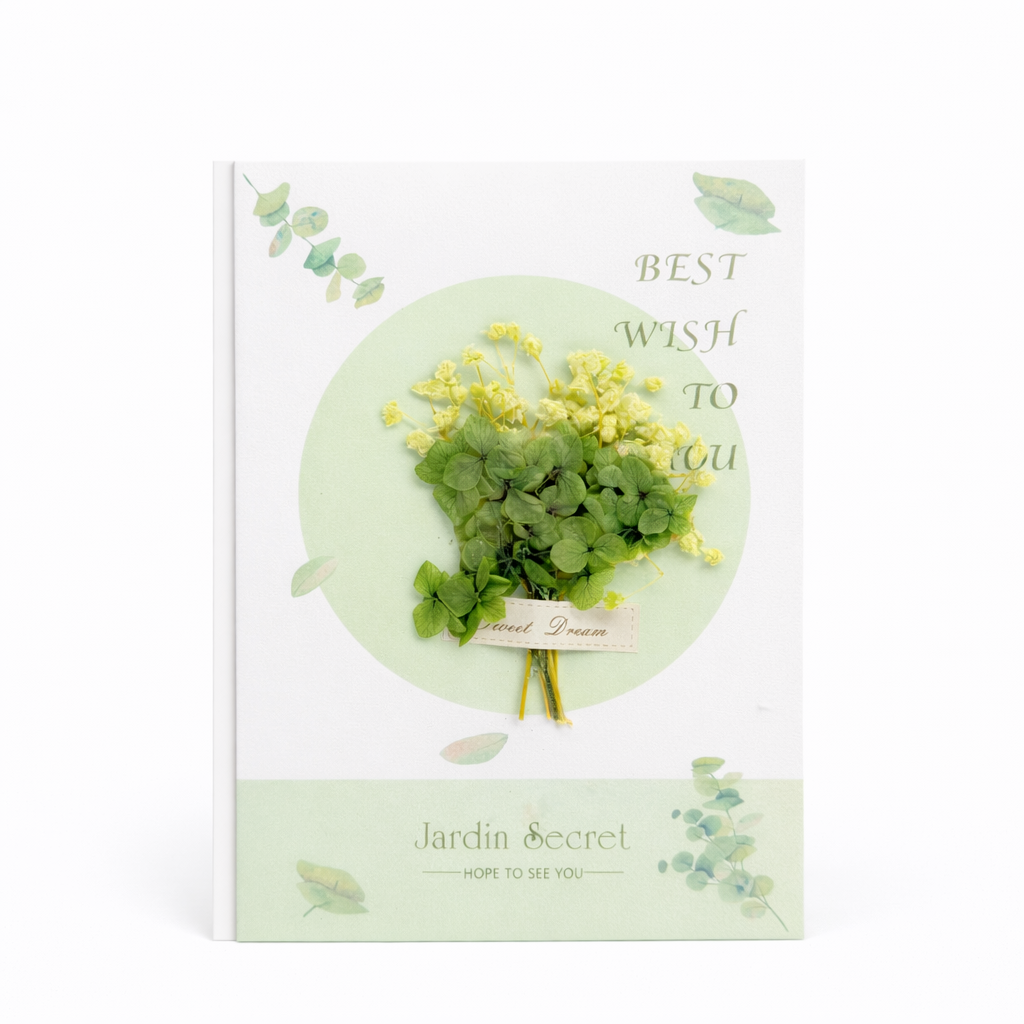Matcha Bloom Greeting Card 🍃