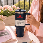 Stanley Navy Elite No-Spill Tumbler 💙 — Original Stanley • 100% Leakproof • Premium Quality ✨