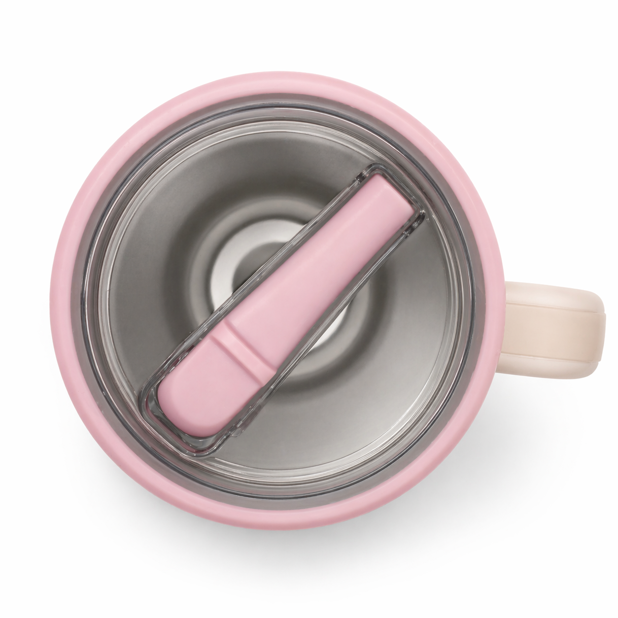 Givana Stanley Rose Luxe no-spill tumbler with leakproof lid and floral design, made of durable premium quality materials.