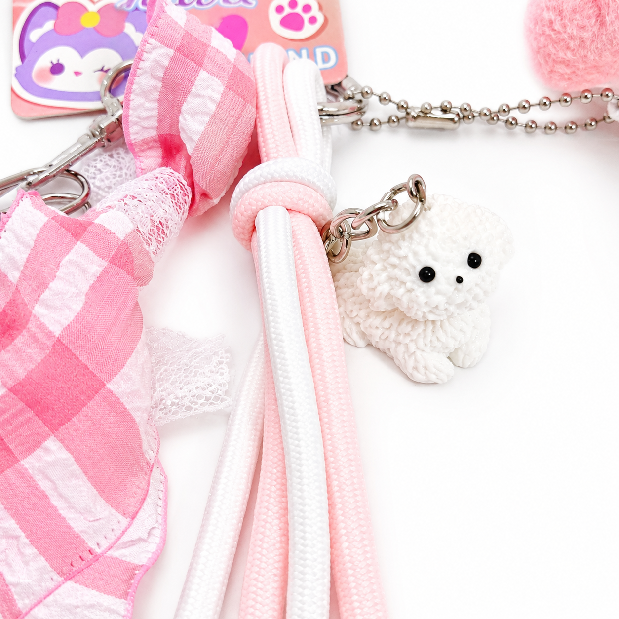 Hello Kitty Coquette Charm Keychain 🌷