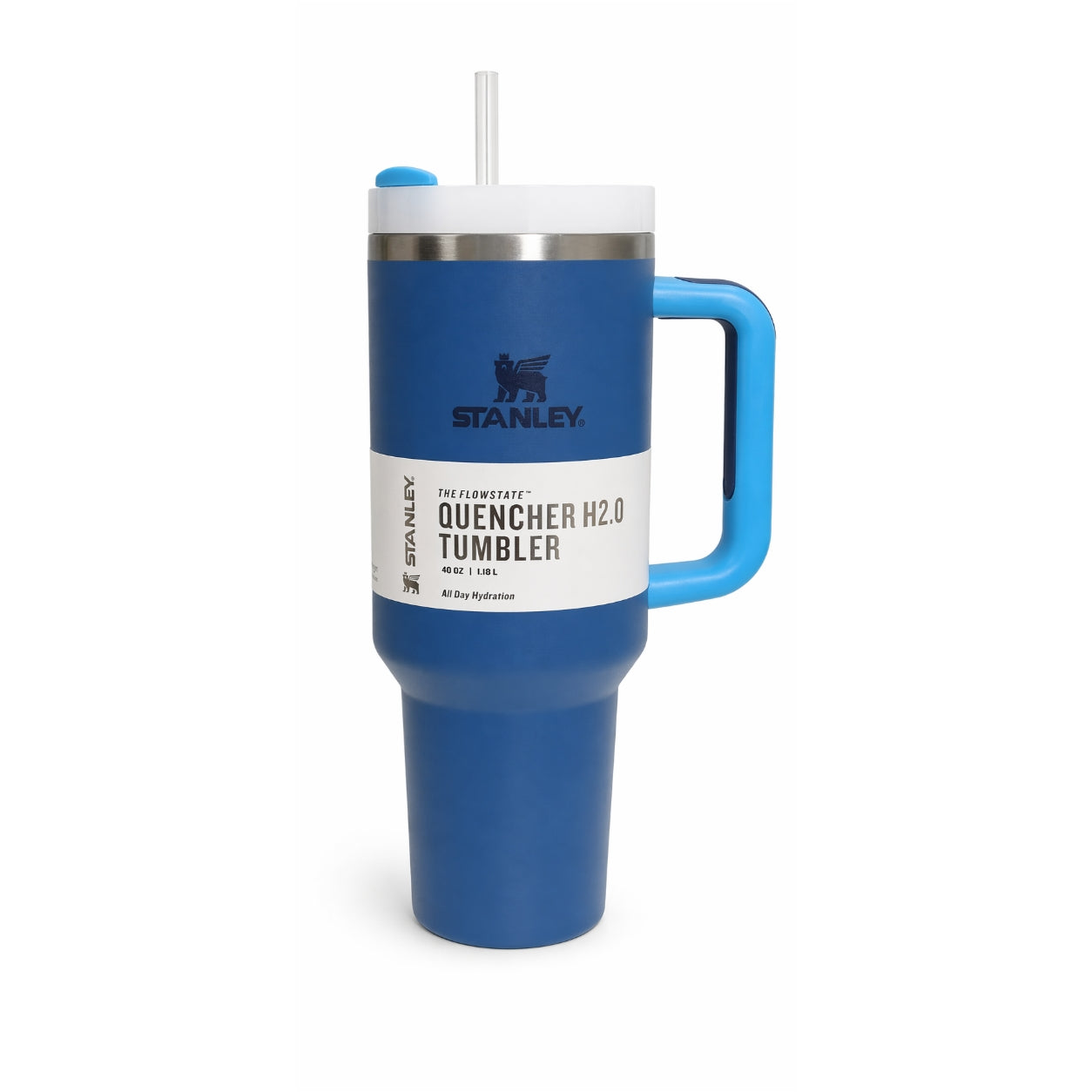 Givana Stanley Glow Tumbler mug in six colors with glowing features, featuring a sleek design and durable construction.