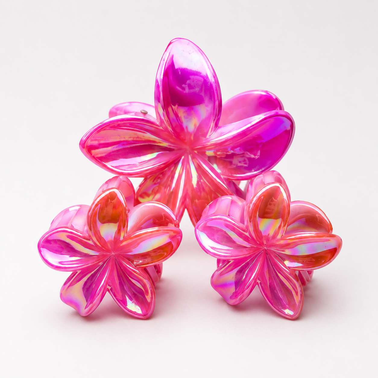 Aurora Flower Claw Clip – Available in Different Colors ✨🌸