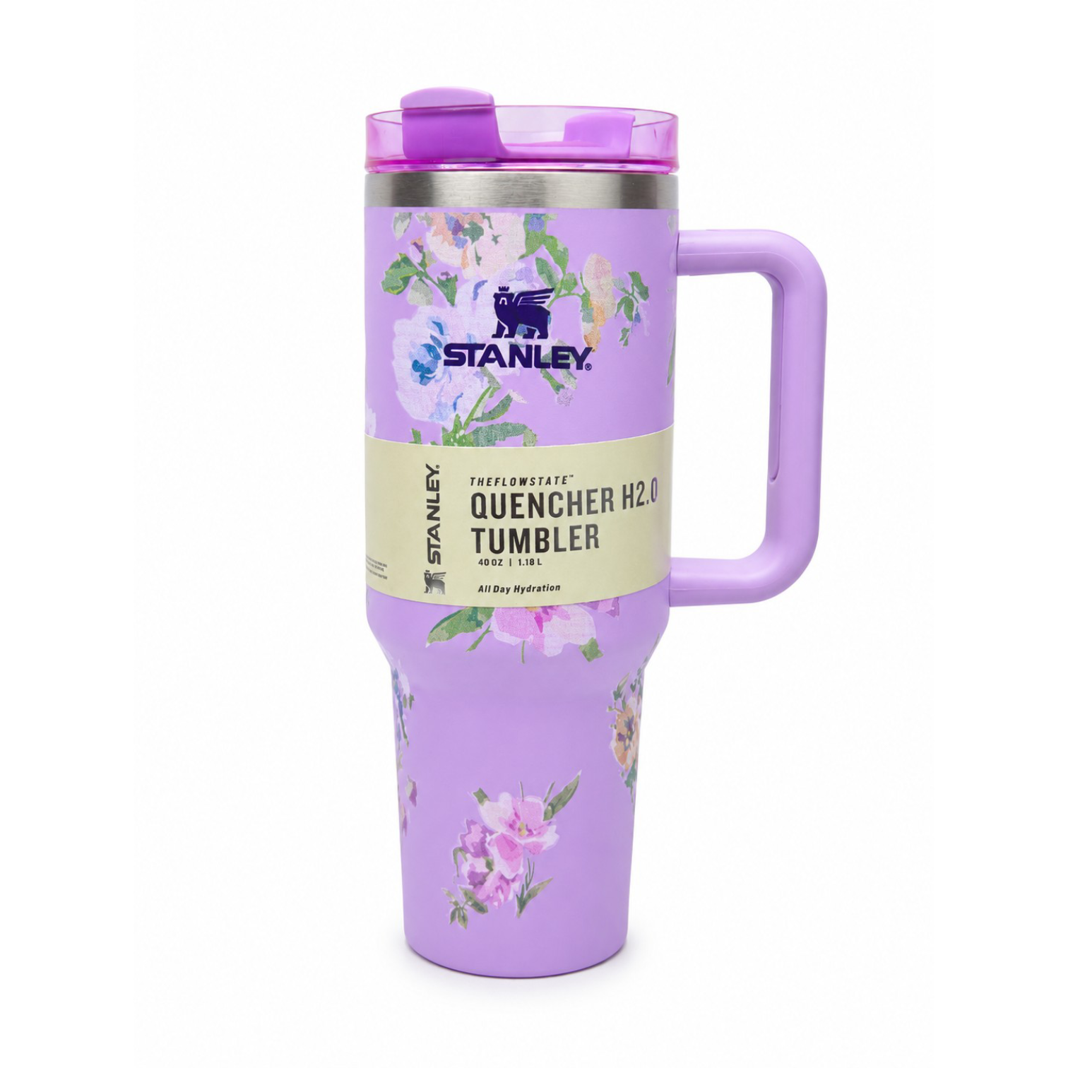 Floral Stanley Tumbler – Available in 3 Designs 🌸✨