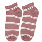 Givana Cutie Vibes Socks with pink heart and star designs, colorful knit pattern, soft fabric, and playful style.