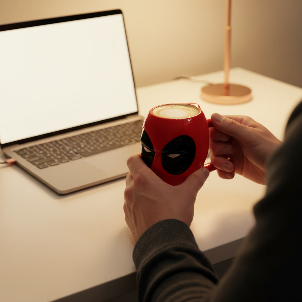 Marvel Deadpool Mug – Hero Edition - Marvel Original 🔴✨