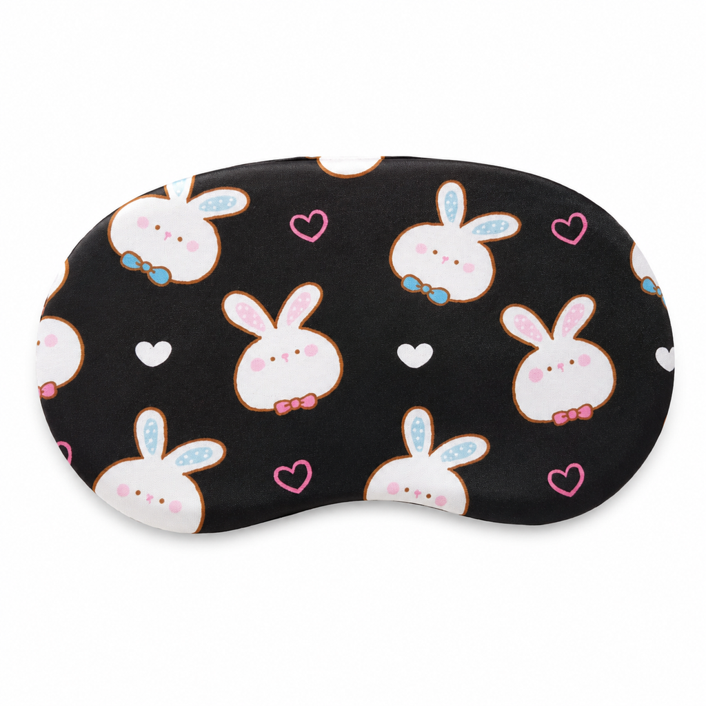 Bunny Dream Sleep Mask – Available in 4 Colors 🩷