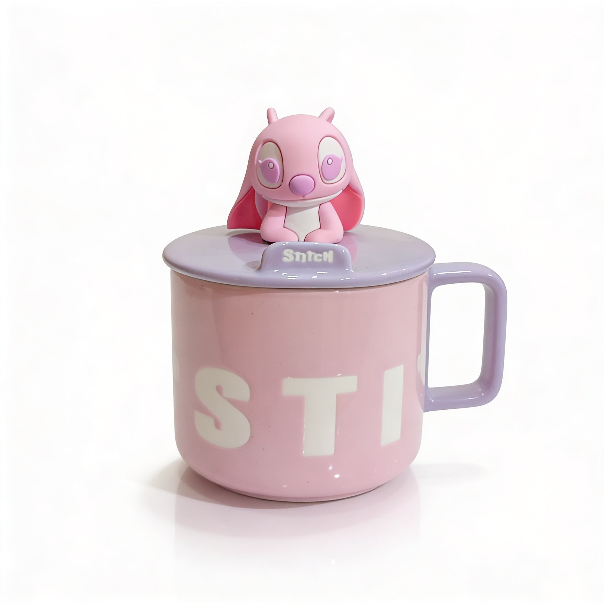 Stitch & Angel Couples Mugs – Luxury Edition – Disney Original 🩵🩷✨