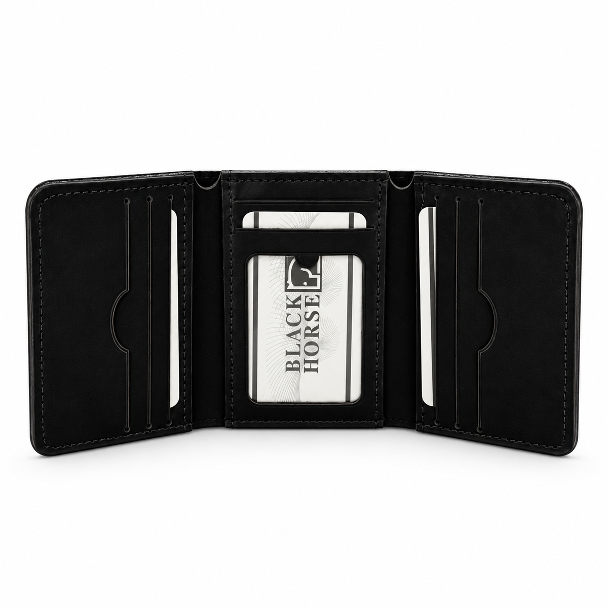 Black Horse Men’s Wallet – Black