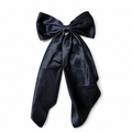 Long Satin Bow Hair Clip 🎀✨