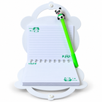 Cute Panda Notebook & Pen Set