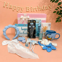 Donald Duck Blue Birthday Gift Box | ✨ (11 Gifts Inside)✨
