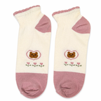 Givana Cutie Vibes Socks with five colorful, playful designs featuring fun patterns and bright colors on soft fabric.