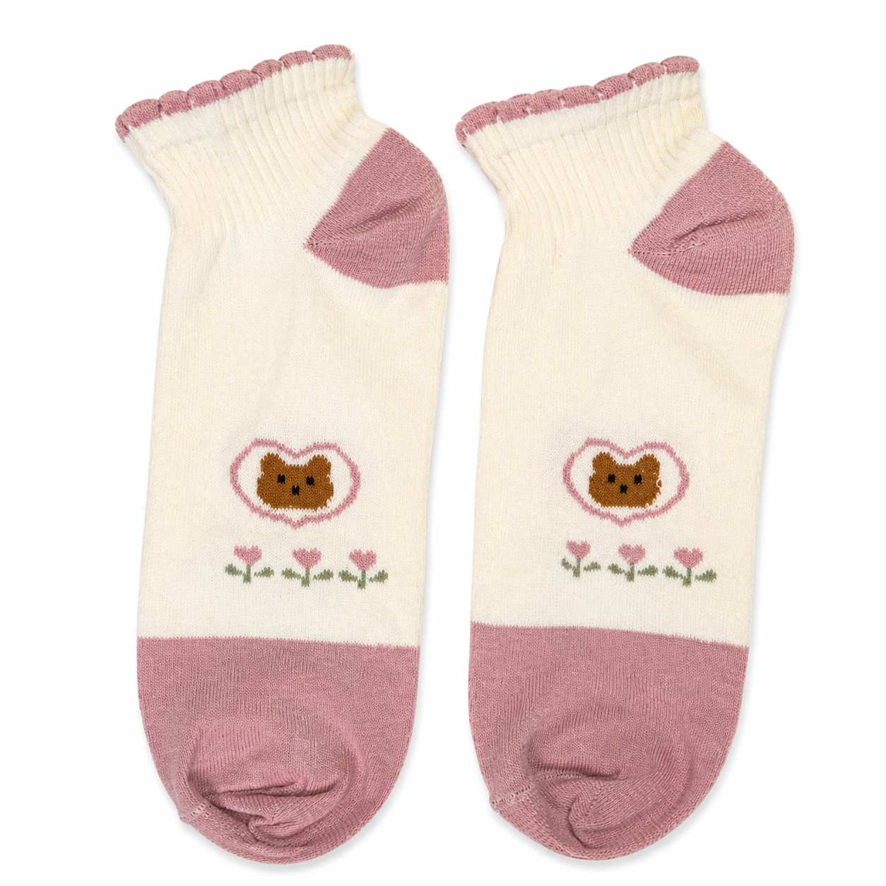 Givana Cutie Vibes Socks with five colorful, playful designs featuring fun patterns and bright colors on soft fabric.