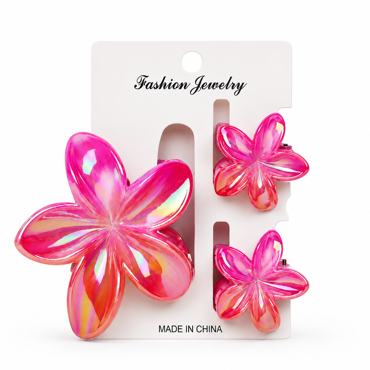Aurora Flower Claw Clip – Available in Different Colors ✨🌸