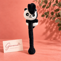Panda Moving Ears Plush Earmuffs