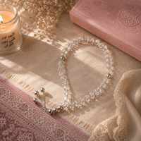 Classic Prayer Beads (Subha) – Crystal Edition ✨