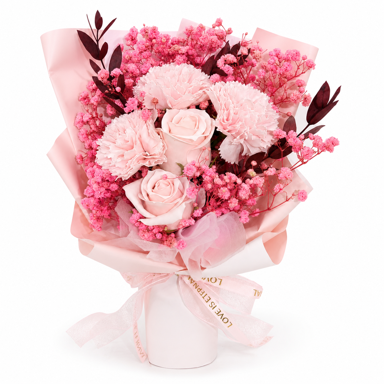 Blush Pink Luxury Bloom Bag🌸