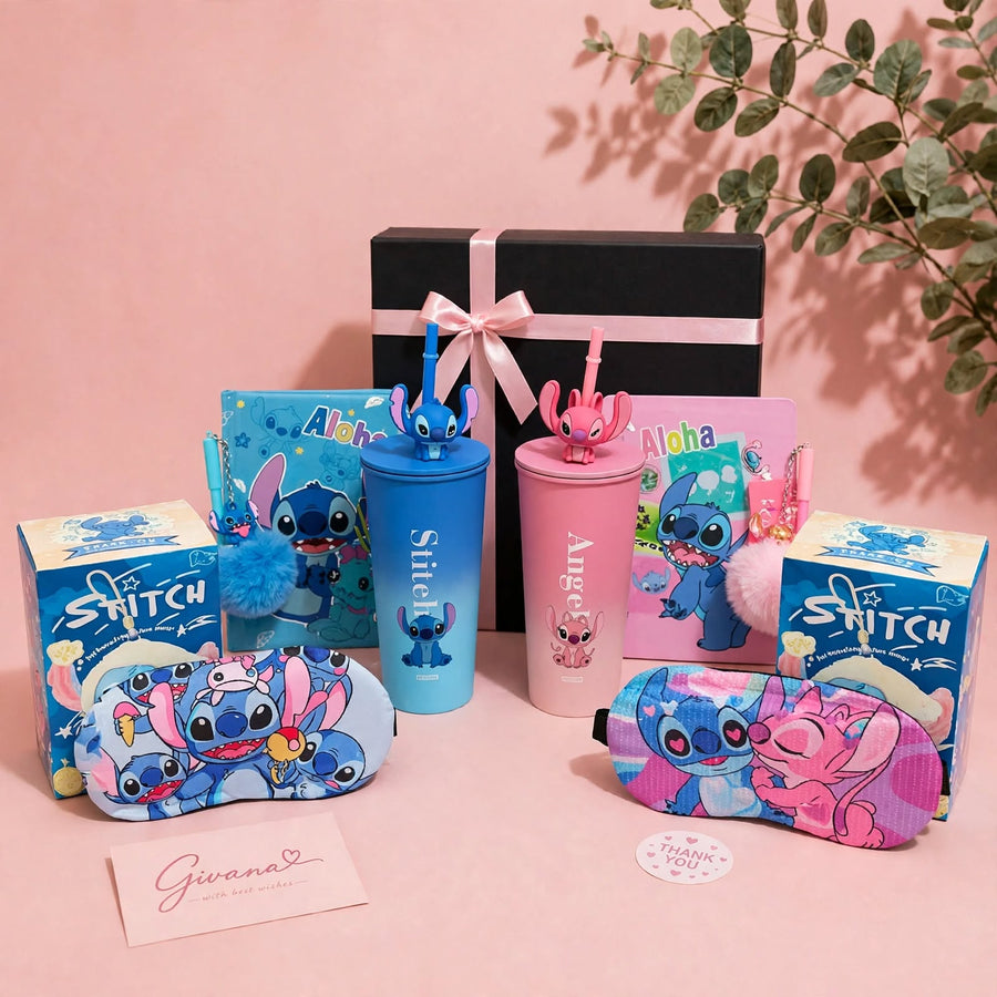 Ohana Couples Deluxe Box | Stitch Lover | 10 Gifts