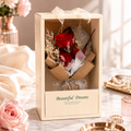 Golden Beige Luxury Bloom Box🌹