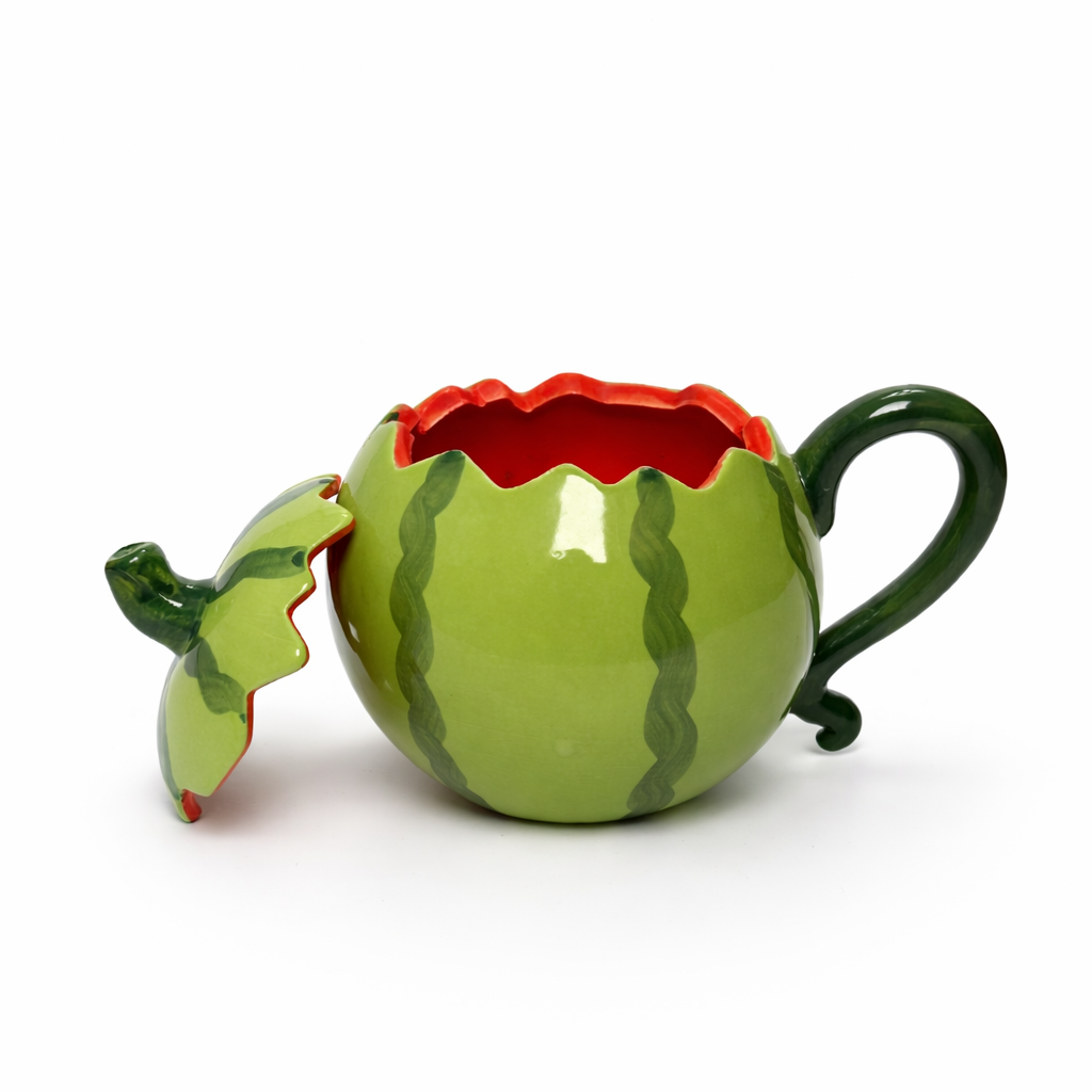 Givana Melon Mood Mug with vibrant watermelon design and cheerful mood-themed artwork, perfect for enjoying beverages.