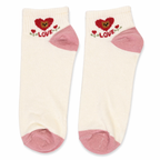 Givana Cutie Vibes Socks featuring five colorful designs with playful patterns and vibrant colors on soft fabric.