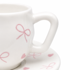 Mini Shein Edition Coffee Cup & Saucer ☕🎀
